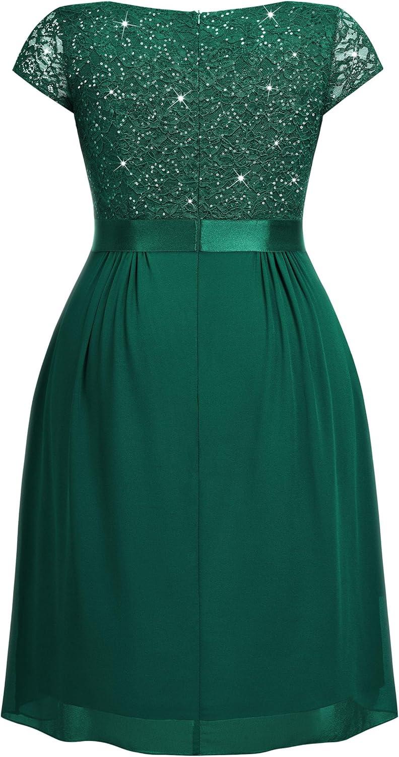 Sparkle and Elegance: Exploring Miusol's Plus Size Cocktail Dress