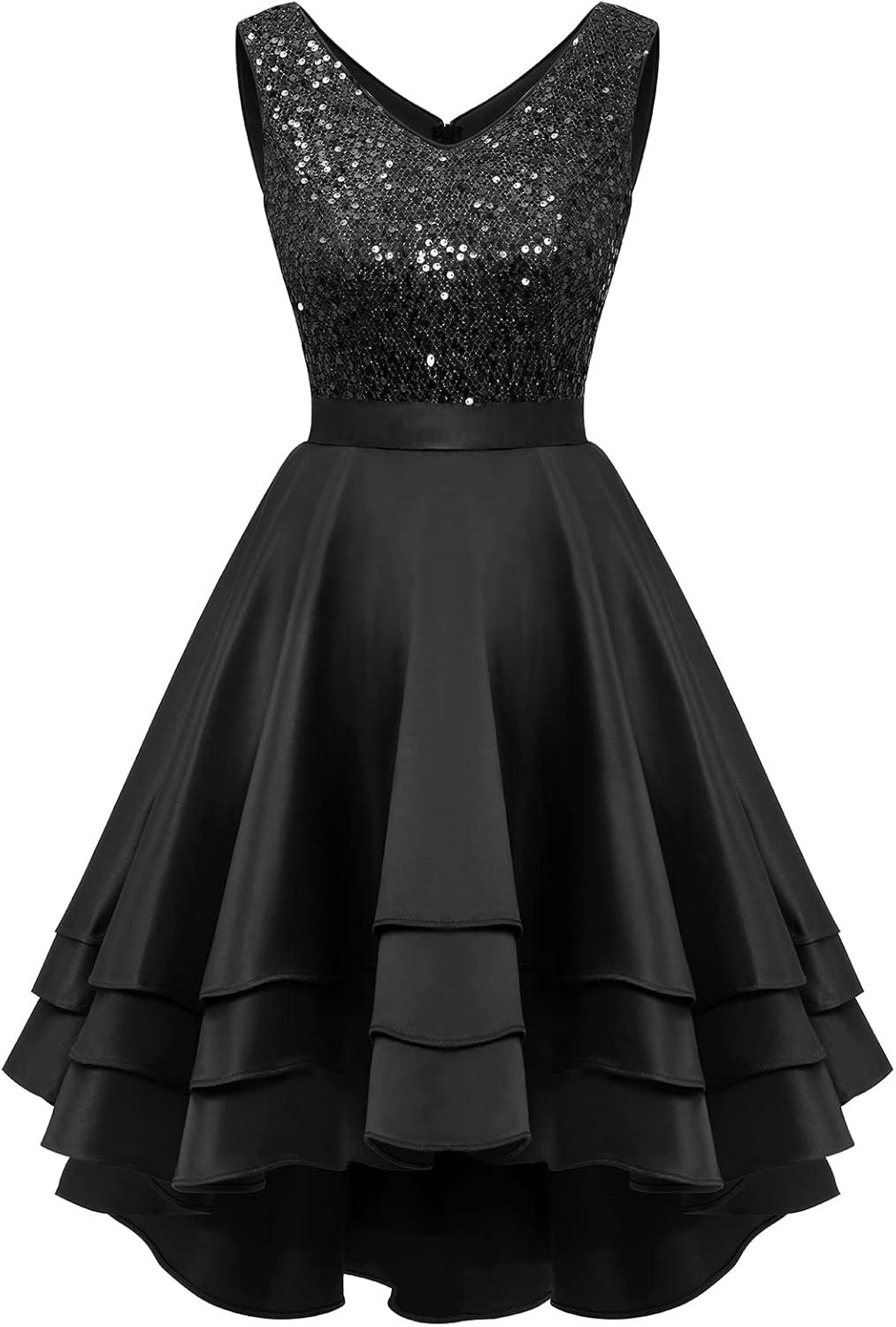 Sparkle and Style: Our Take on Meetjen's High-Low Homecoming Dress