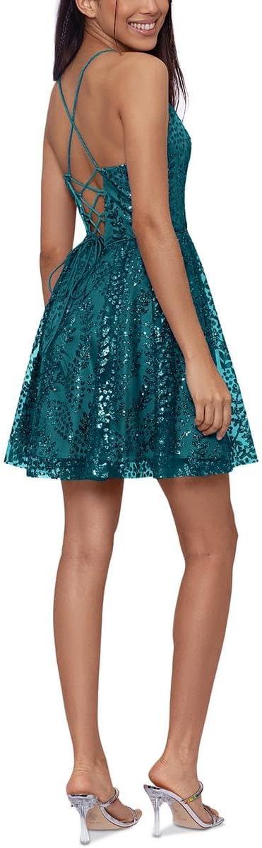 Sparkling Green Glam: Reviewing Blondie Nites' Fit & Flare Dress