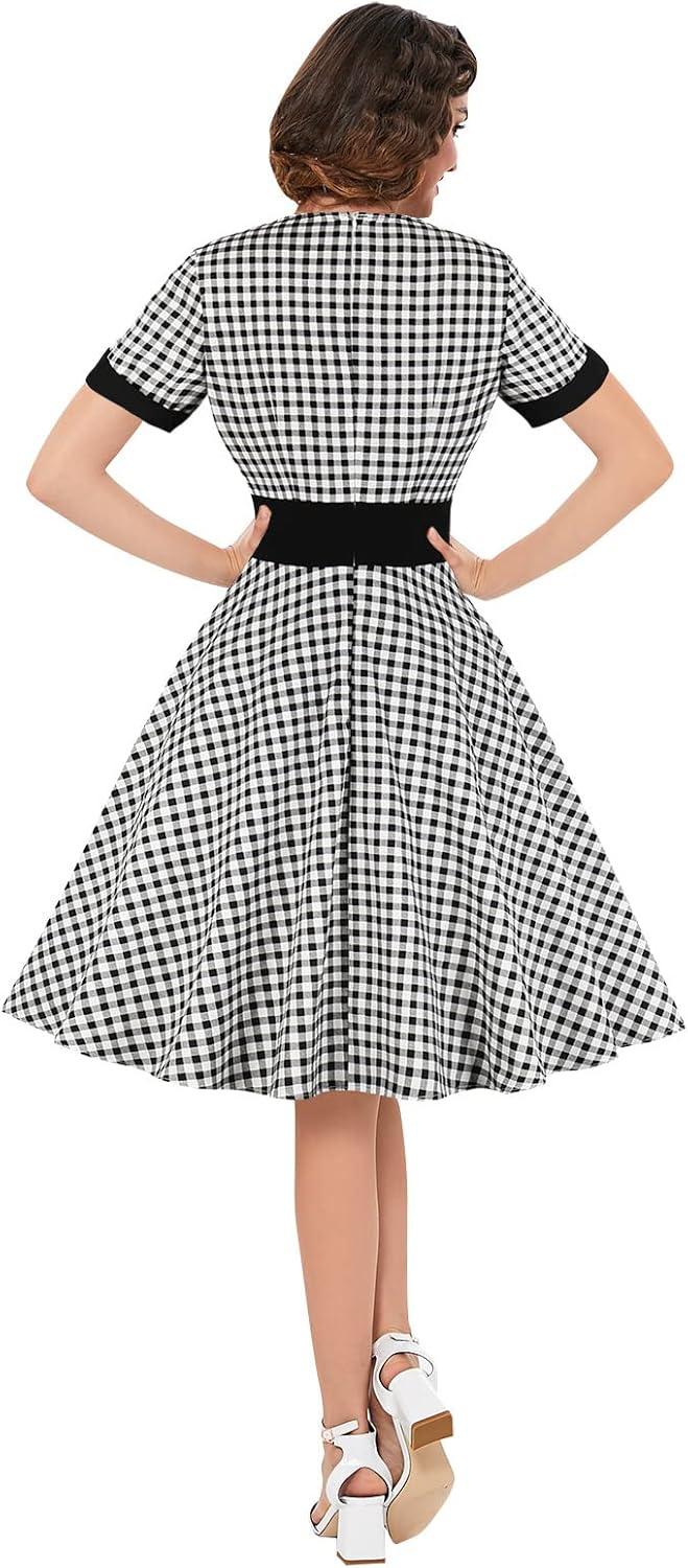 Timeless⁢ Elegance in⁤ KILLREAL's 50S⁣ Retro Rockabilly Dress