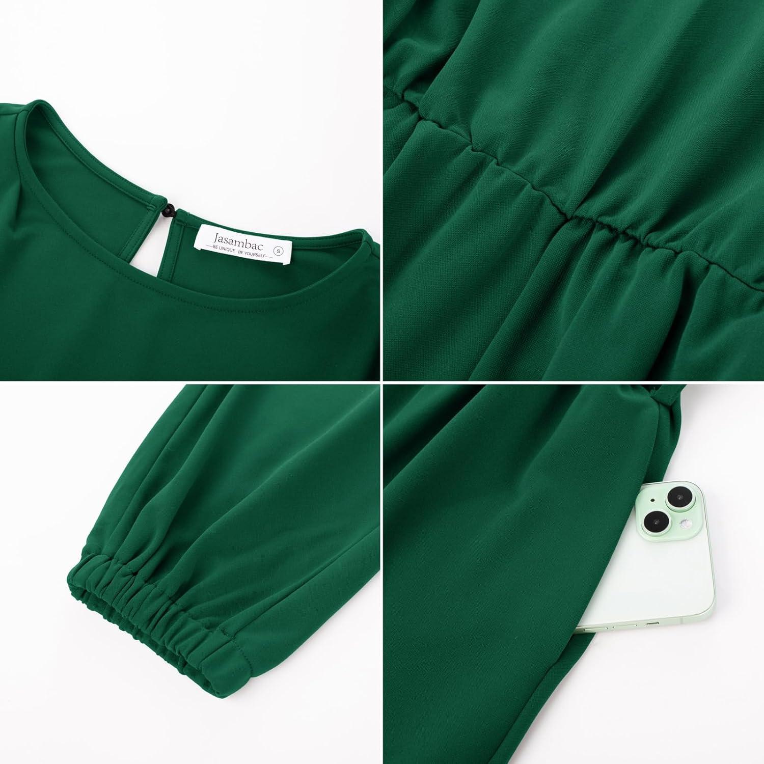 We Explore JASAMBAC's Stretchy Jumpsuit: Pockets &⁢ Poise