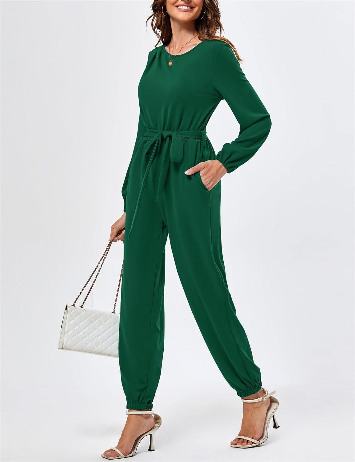 We Explore JASAMBAC's Stretchy Jumpsuit: Pockets & Poise