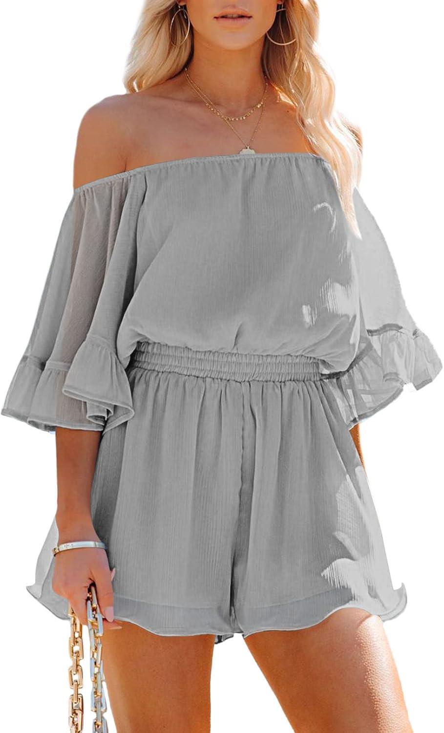 We Try Fixmatti's Boho Off-Shoulder Summer Romper