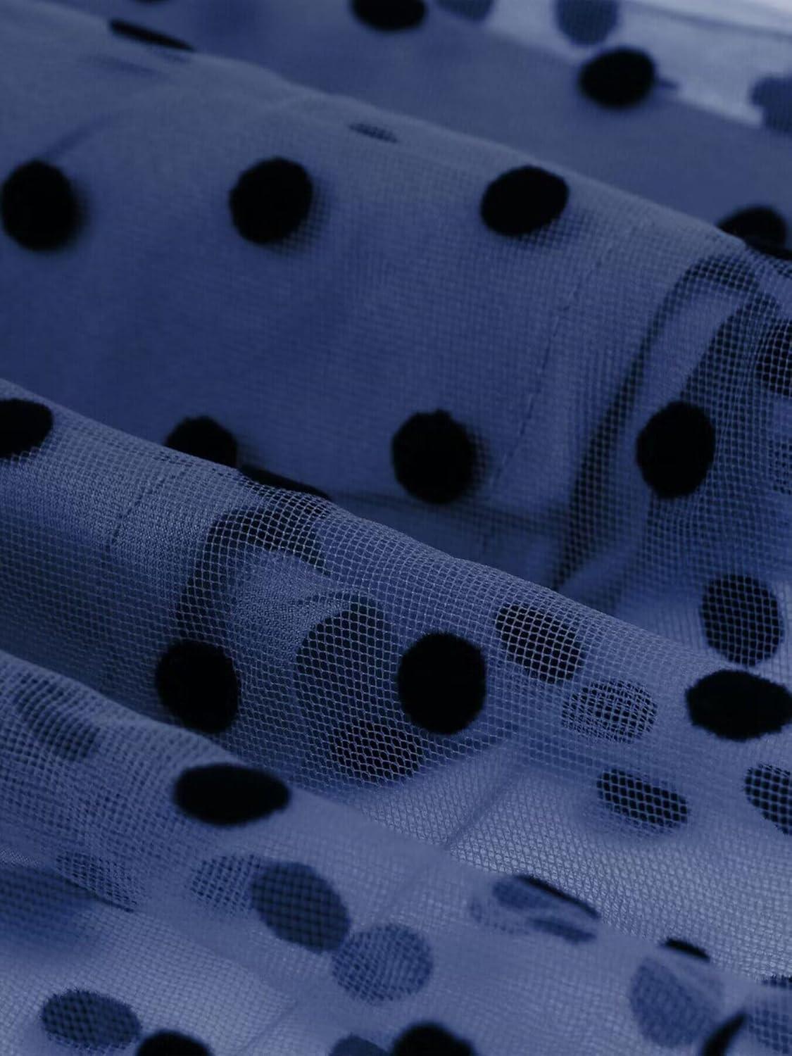 Why We Can't Stop loving the Wellwits Polka Dot Cocktail Dress