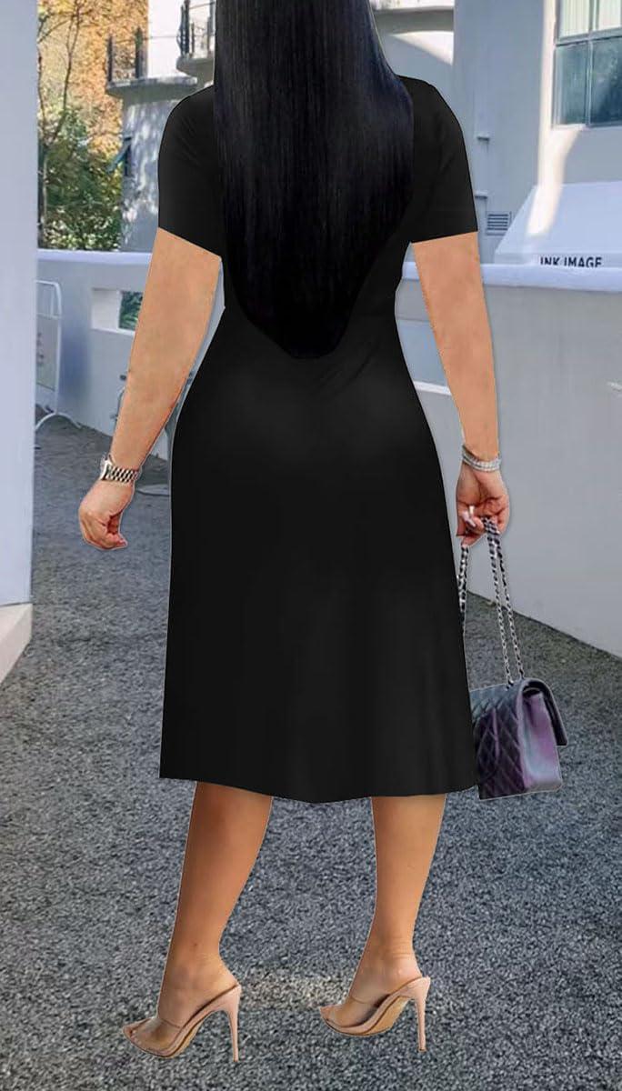 XFT Women's Deep V-Neck Wrap Dress for your weekend plans