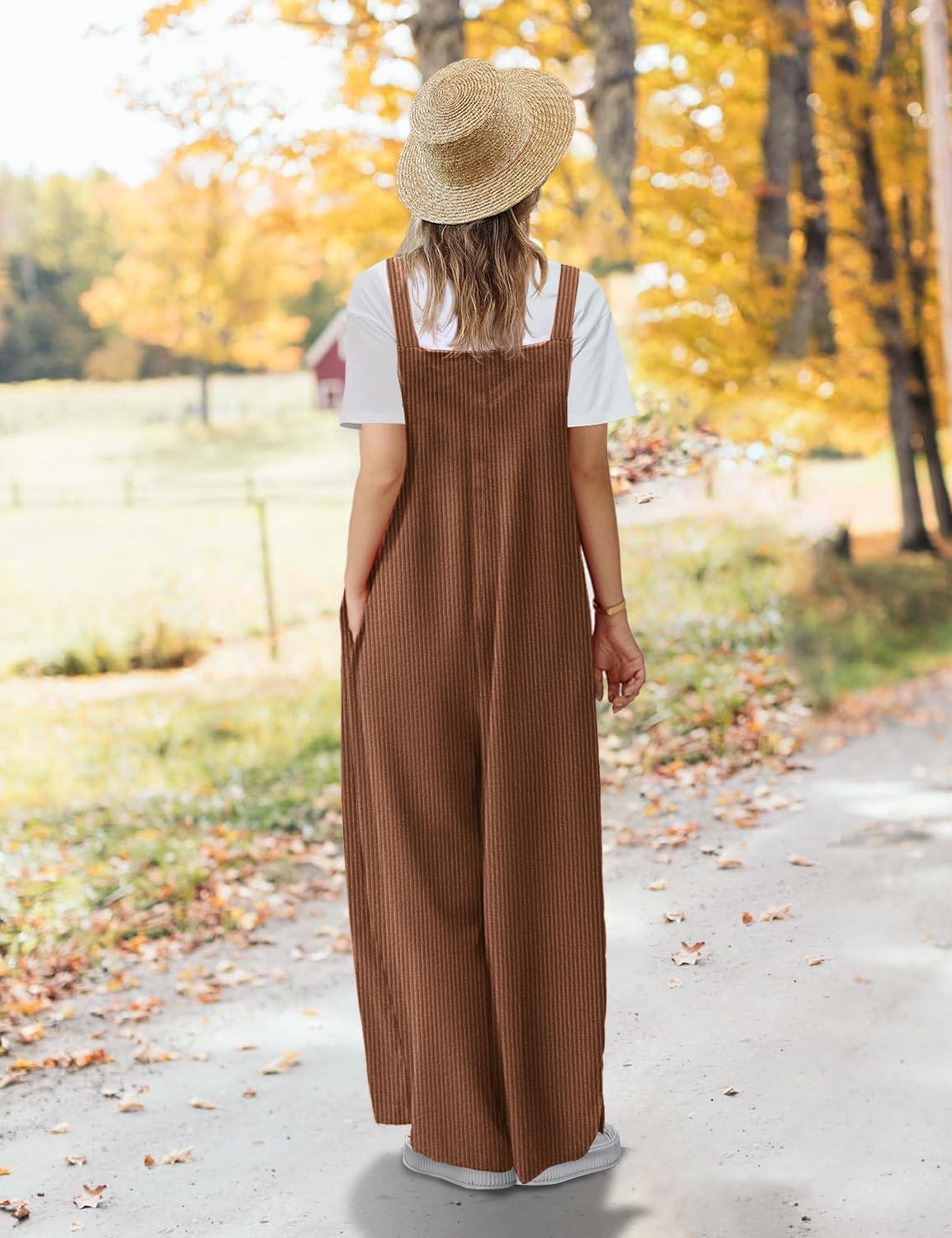 YESNO‌ Women's ⁢Casual ‌Corduroy Overalls for ​your weekend wardrobe