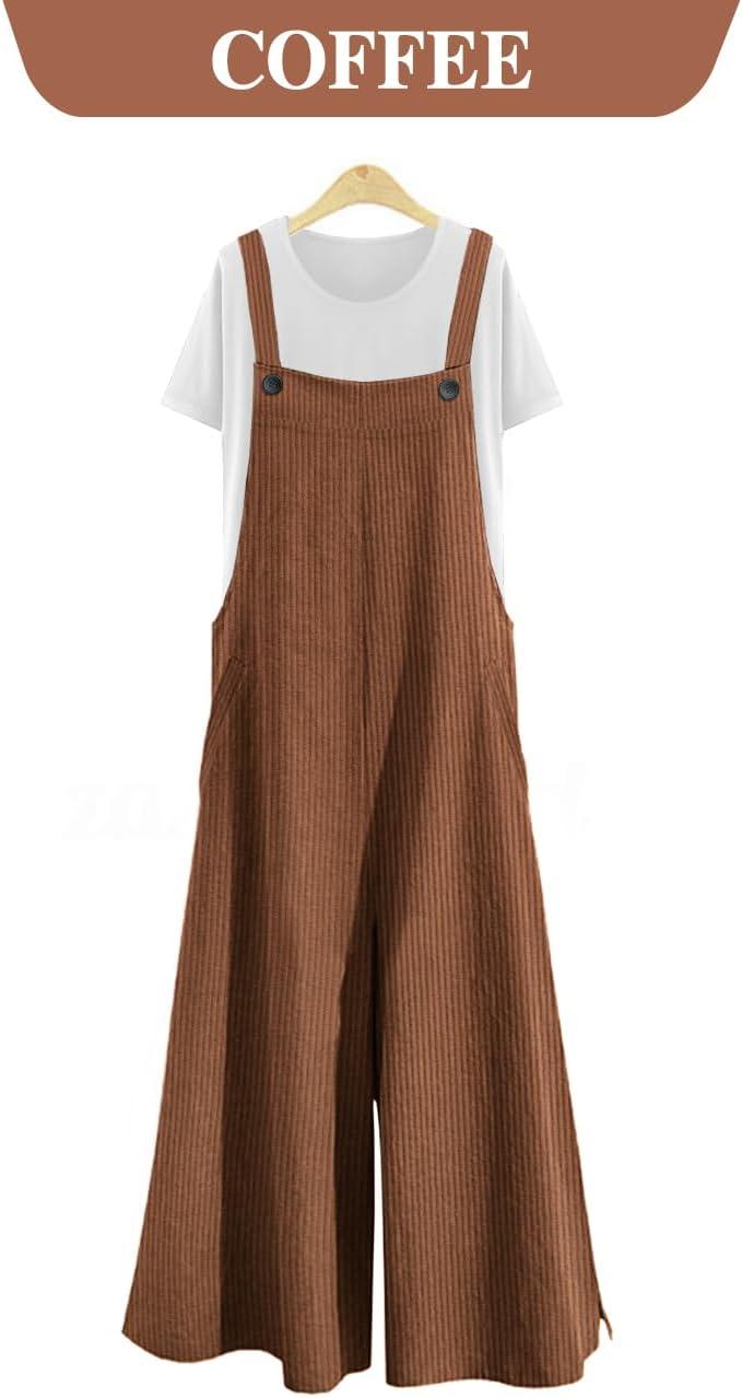 YESNO Women's Casual Corduroy Overalls for your weekend wardrobe