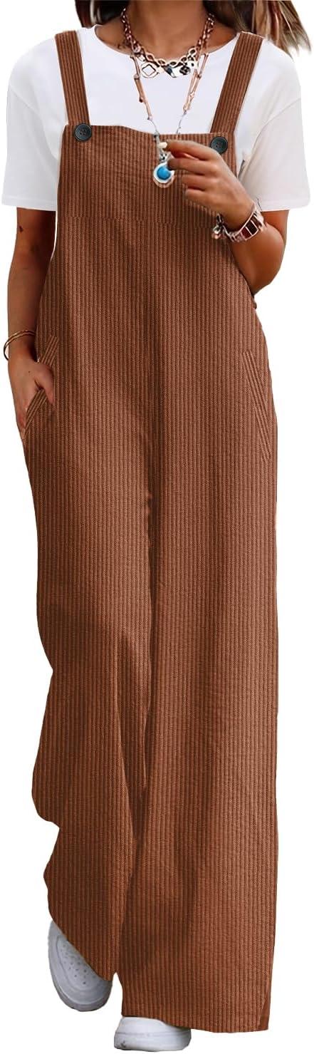 YESNO Women's Casual Corduroy Overalls for your weekend wardrobe