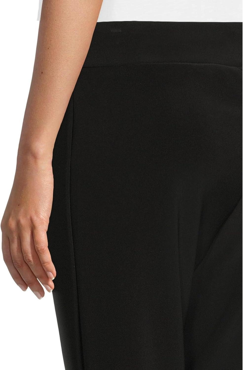 Krazy Larry ​Women's Pull on Microfiber Ankle Pants for⁣ you