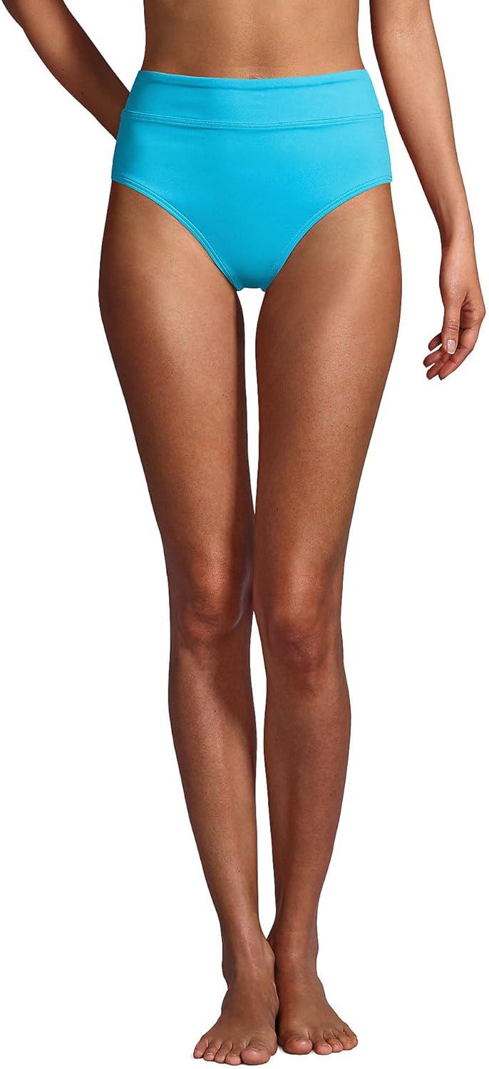 lands' End Women's High⁢ Waisted Bikini ‌Bottoms when you move