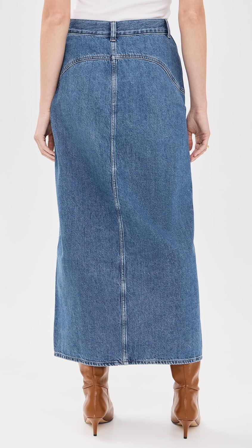 Madewell Women's Western Yolk Midi Skirt: how you wear it