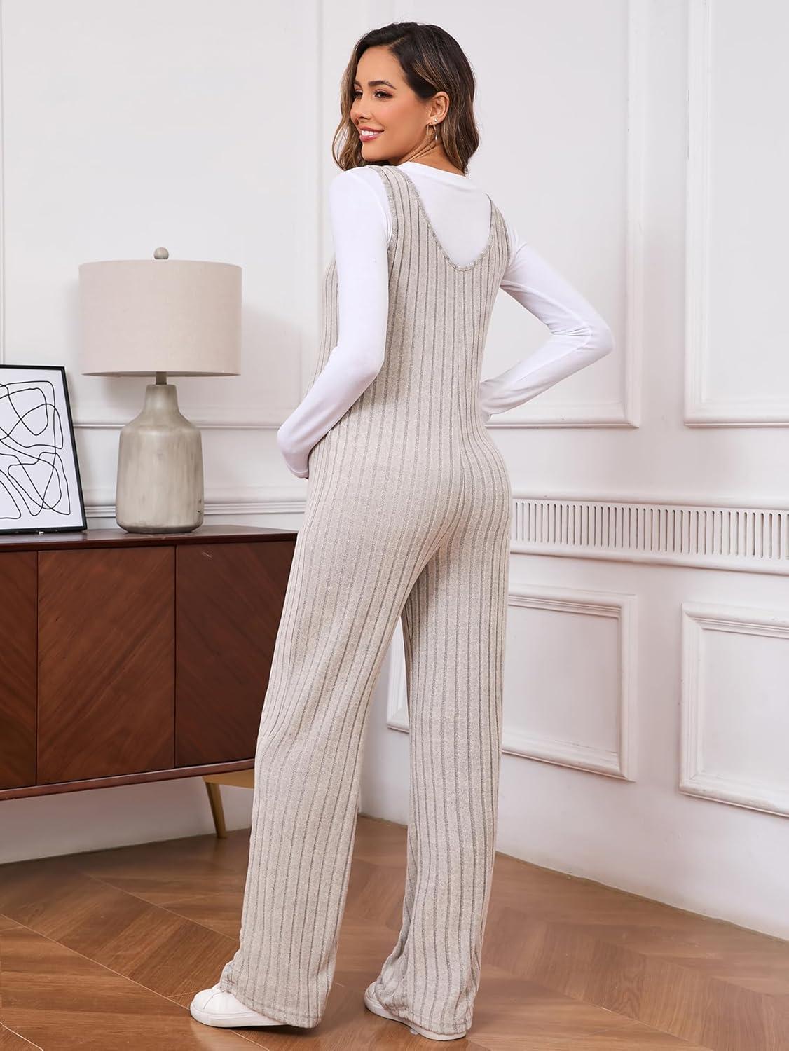 MakeMeChic Women's Maternity Jumpsuits Romper for your day