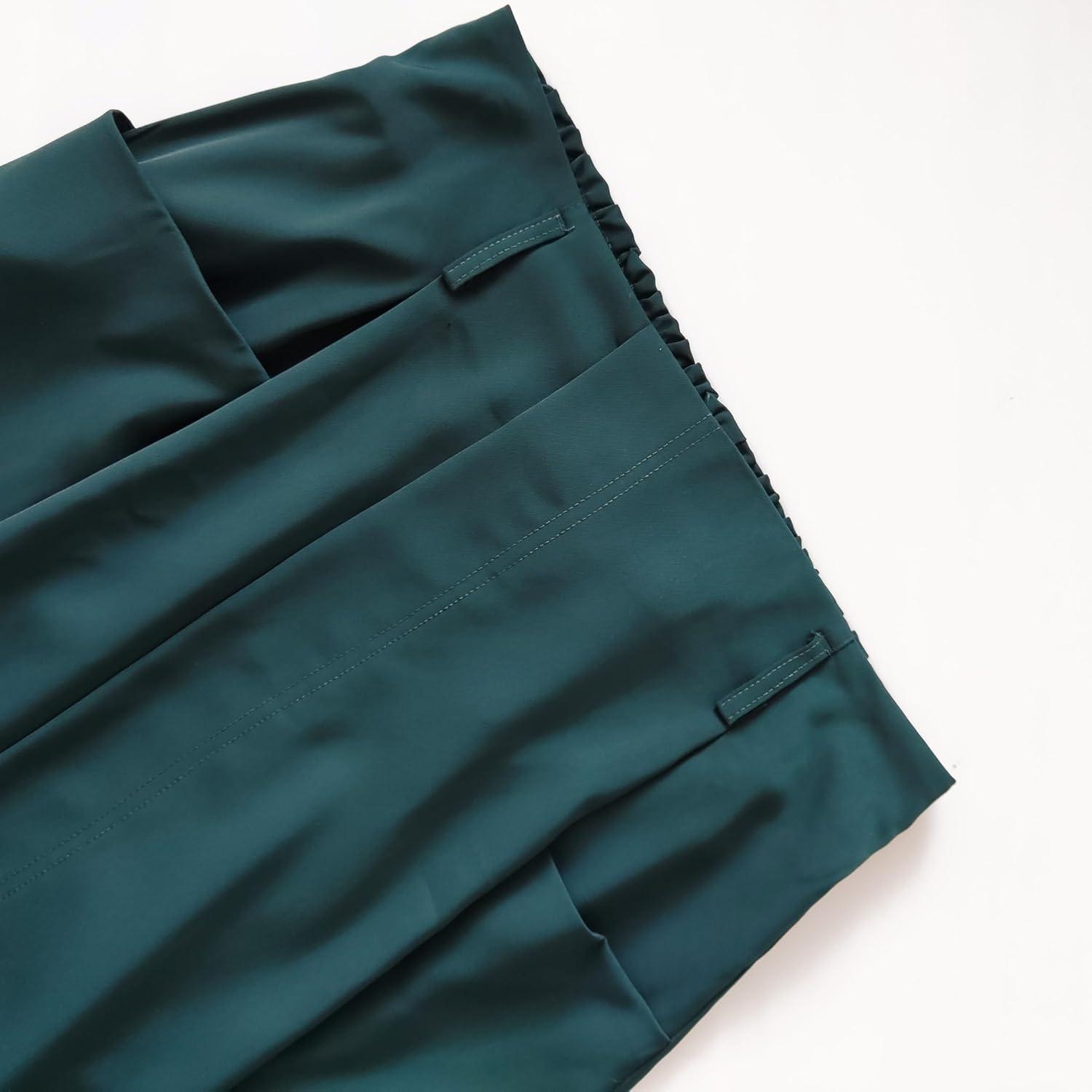 NoLabel Women's A-Line Midi Skirt with Pockets as ⁣you move