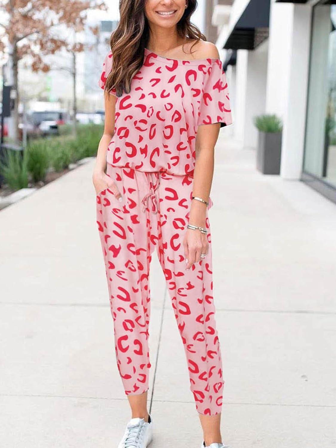 Paintcolors Women's leopard⁤ Romper Jumpsuit,how ⁢it fits you