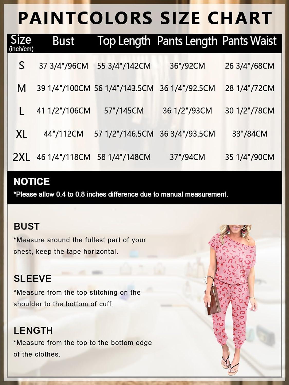 Paintcolors Women's Leopard romper Jumpsuit, how it fits you