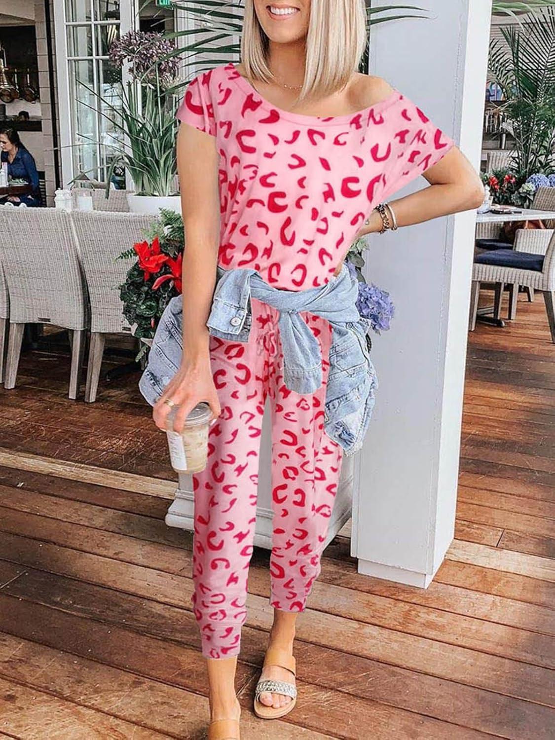 Paintcolors⁢ Women's ⁤Leopard Romper Jumpsuit,how ​it fits you