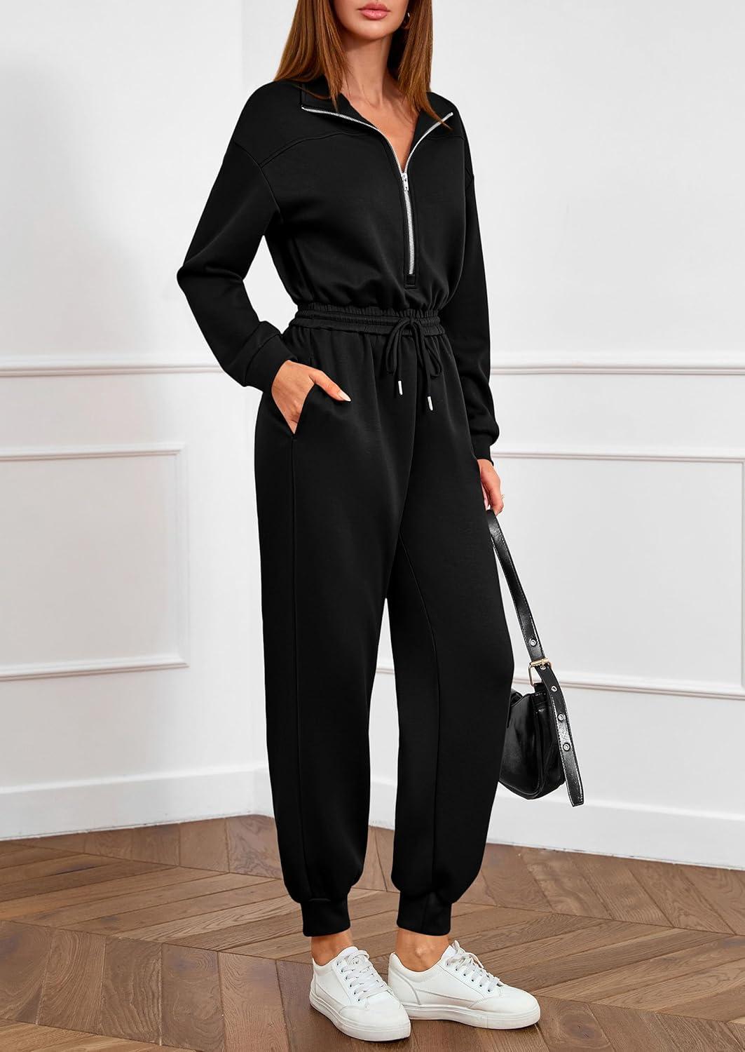 PRETTYGARDEN Long ⁣Sleeve Jumpsuits you'll wear for travel