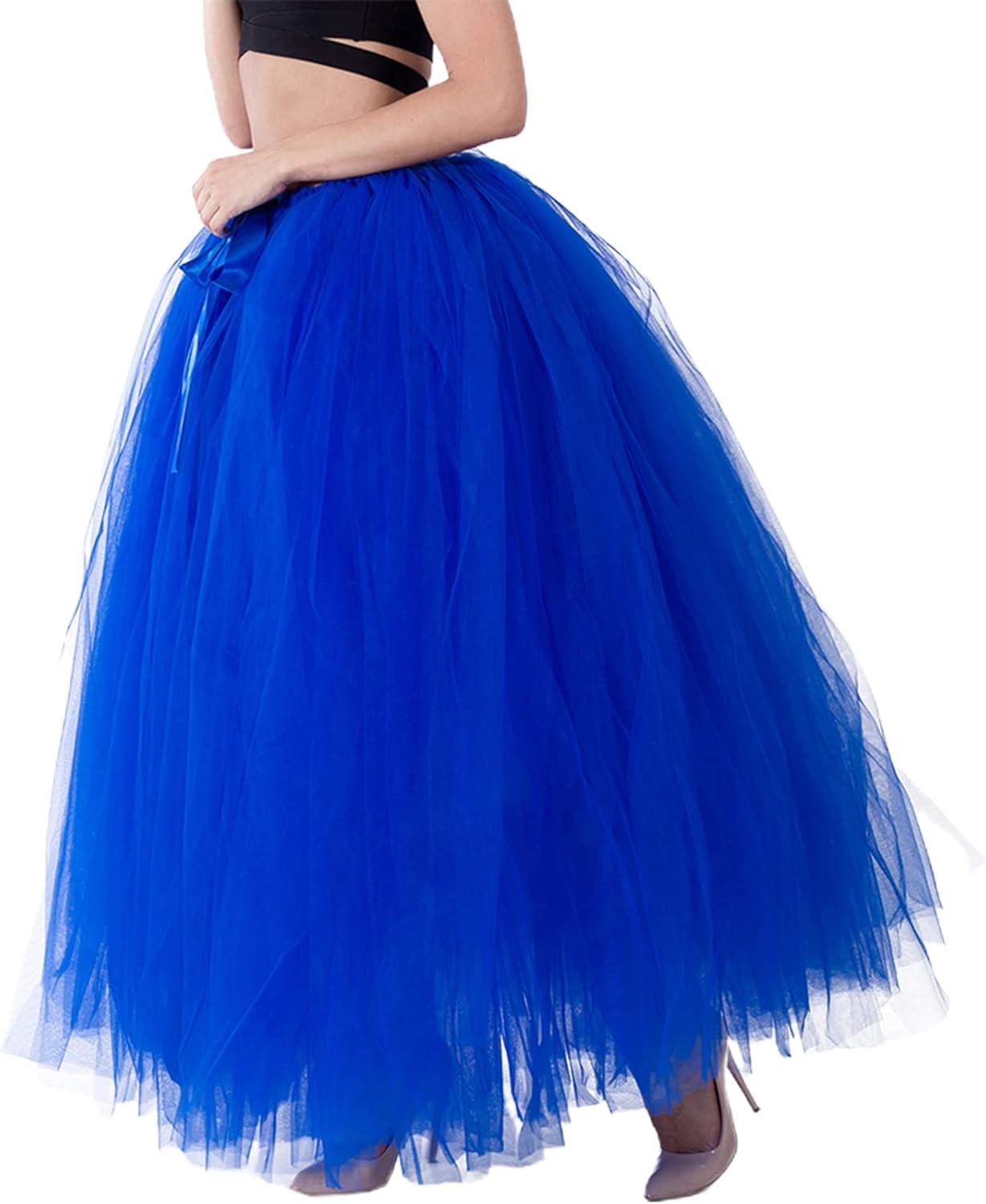 rteyno Wedding ‍Planning Women's Tulle‍ Maxi Skirt For Studio Photos