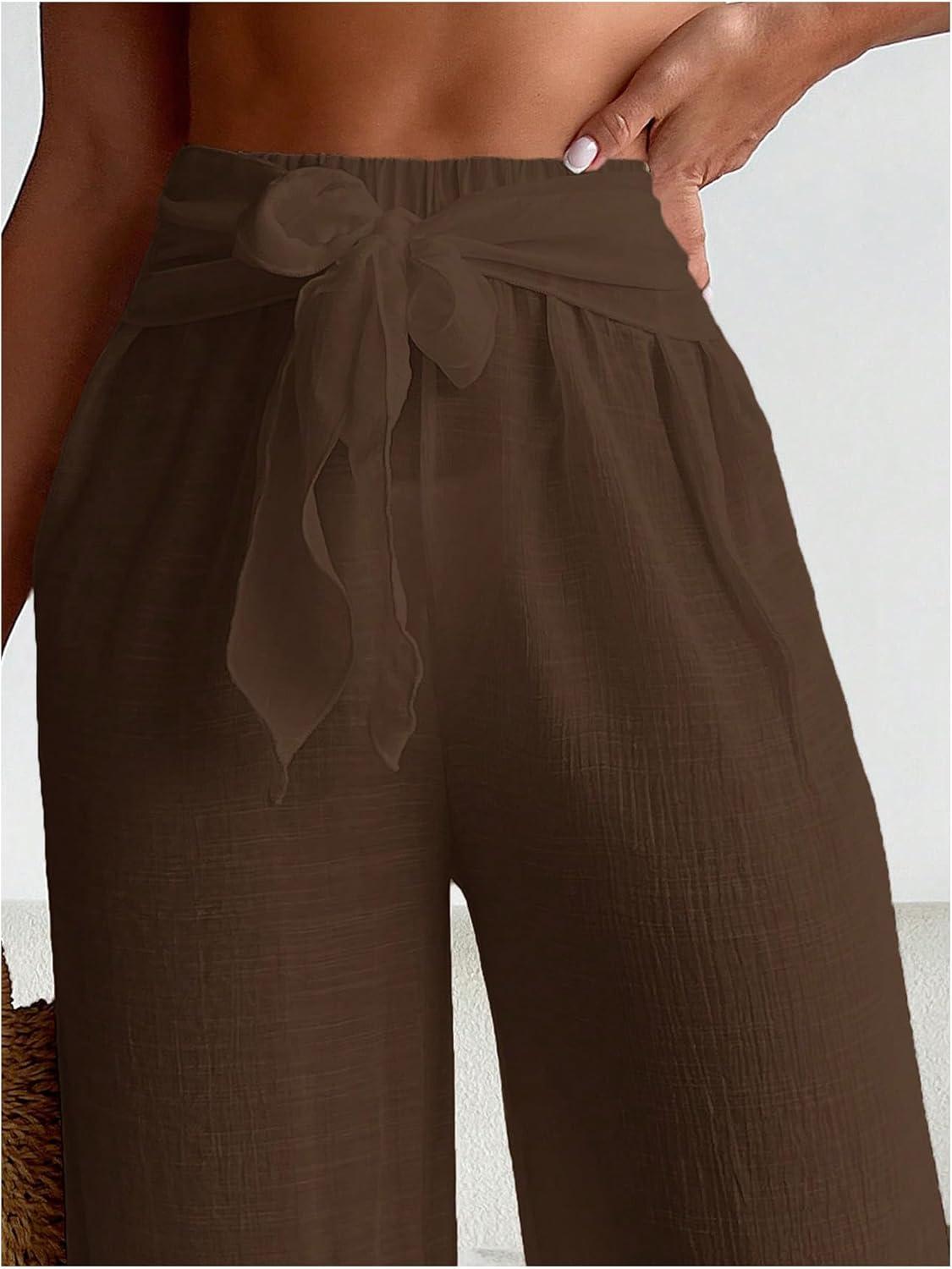 SHENHE Women's Swim Cover Up Pants - your easy beach layer