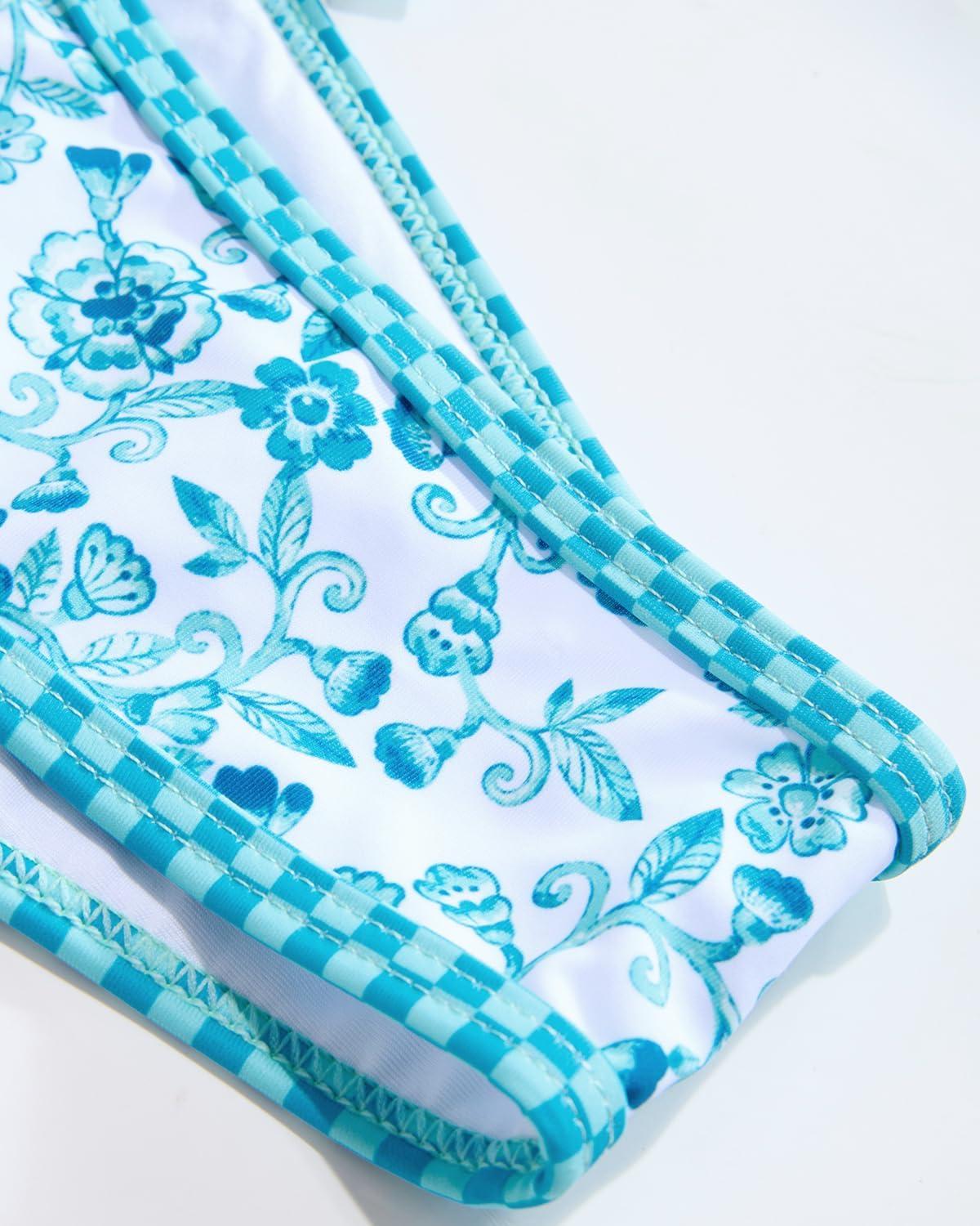 VOLAFA Women's Triangle Bikini Set: how it fits you poolside