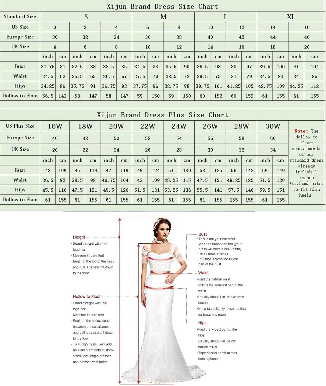 Xijun Women's Flower Embroidery Tulle Prom Dress as you move