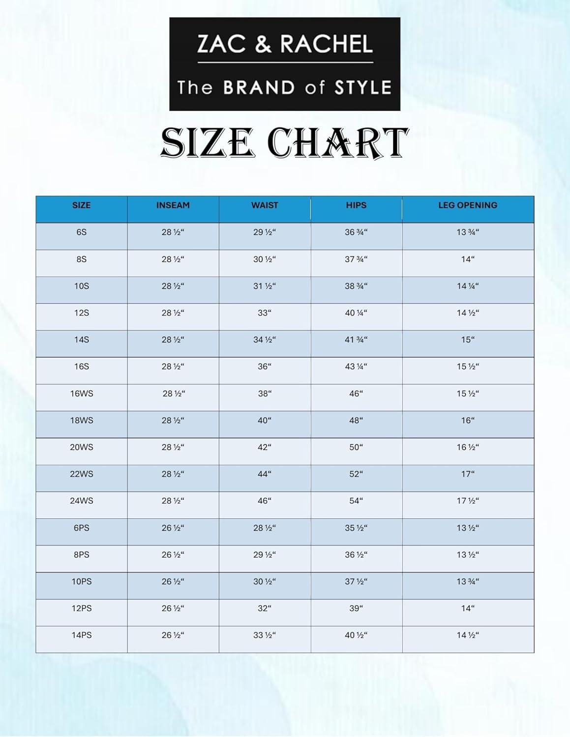 Zac & Rachel Women's Millennium​ Slim-Leg Pull-On ‌Pant, Good for Work