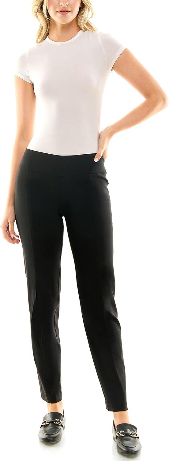 Zac & Rachel Women's Millennium ‌slim-Leg Pull-on Pant, ​Good for Work