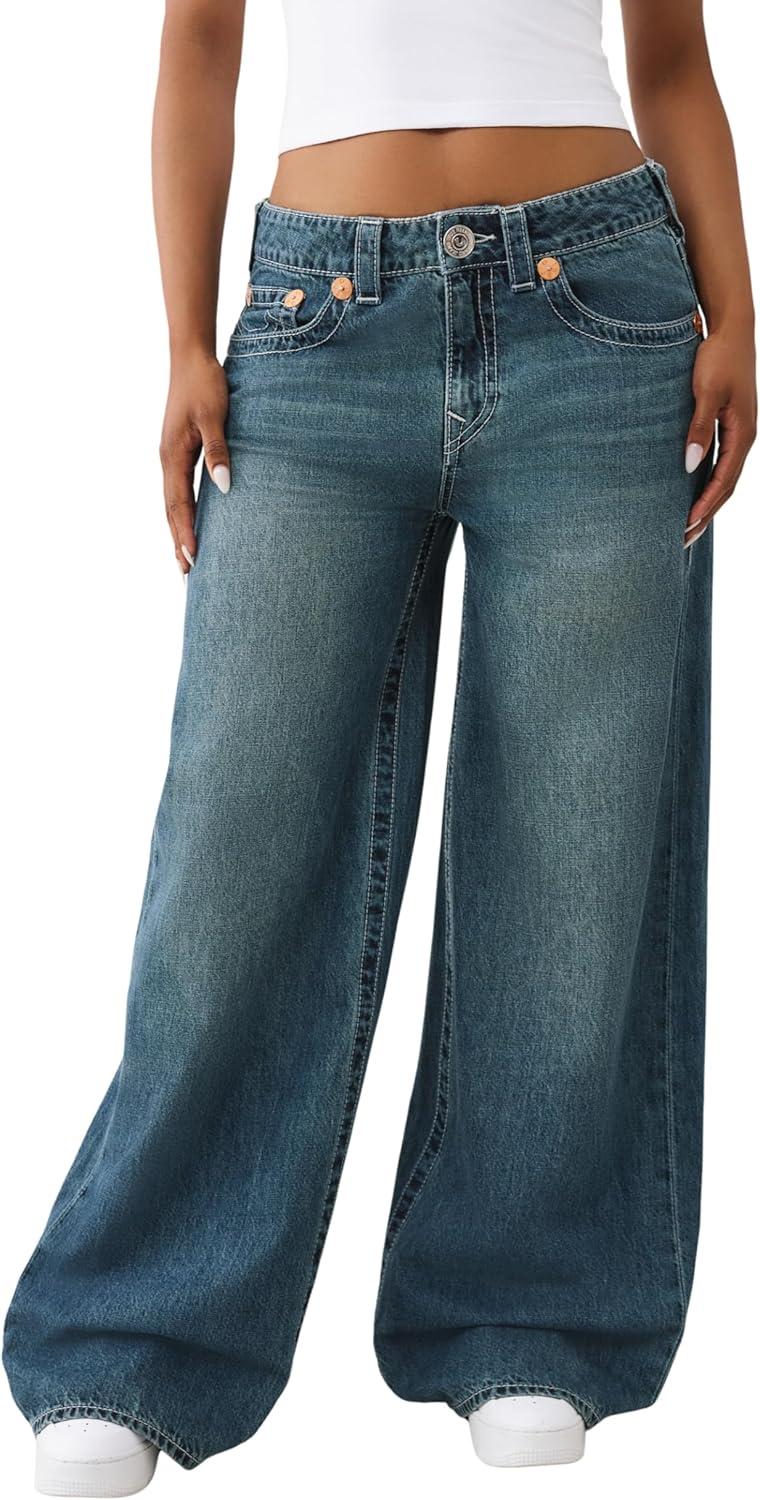 True ​religion Women's Jessie Super Baggy Jeans In Casual Street Looks