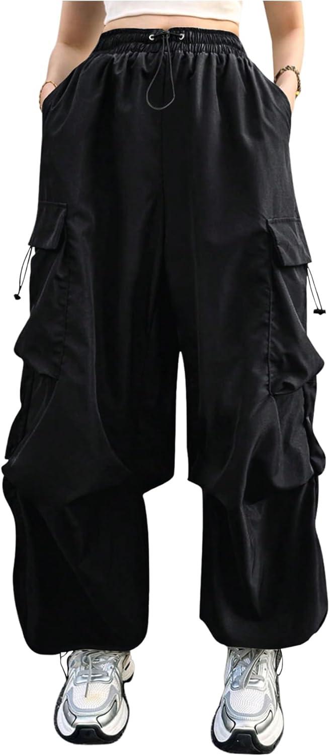 Verdusa Women's Plus Size Cargo Pants: Casual Fit With Cargo Pockets