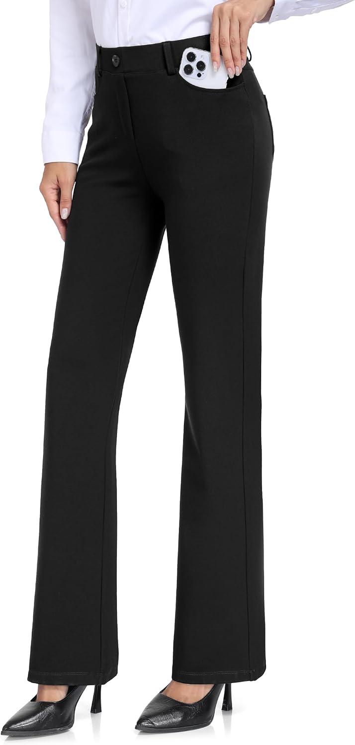 Work Flex Tall Women's Bootcut ⁤Dress Pants⁣ For Long Office Days