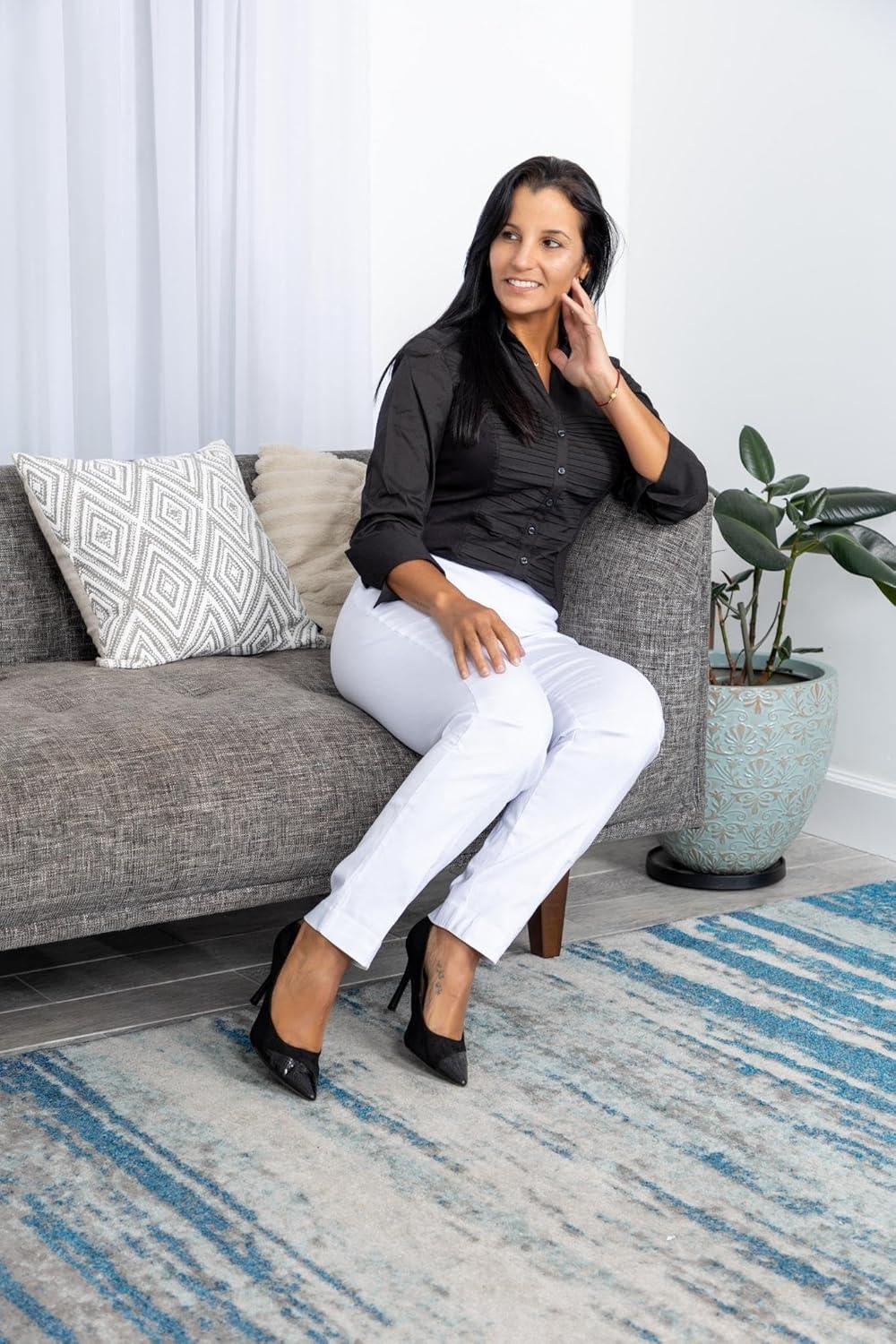 Zac⁢ & Rachel Women's Millennium fabric pant: Office to Weekend Wear